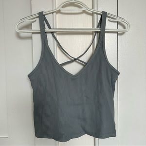 Vuori blue strappy tank size M